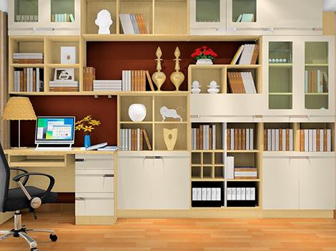 成都整體書柜定制 6